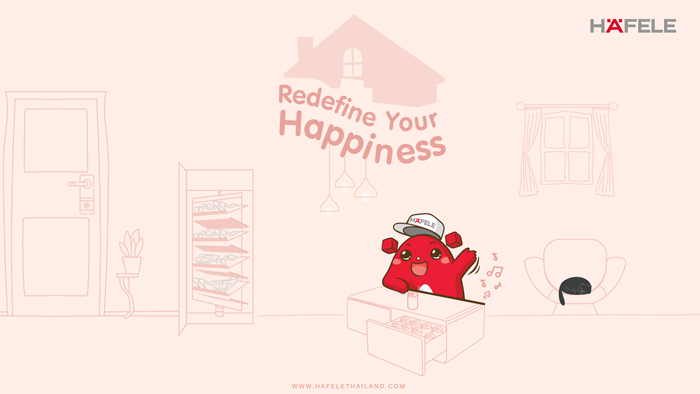 Hafele Thailand จัดแคมเปญ“Redefine Your Happiness X Hafele” ชวนทุกคน ร่วม “ปั้นสุข”